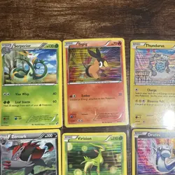 Vintage Black & White Era Holo Pokemon Card Lot 9 Cards - Image 3