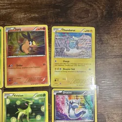 Vintage Black & White Era Holo Pokemon Card Lot 9 Cards - Image 4
