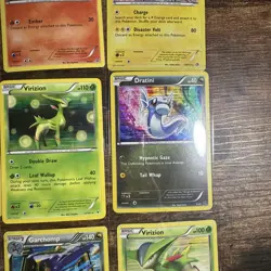 Vintage Black & White Era Holo Pokemon Card Lot 9 Cards - Image 5