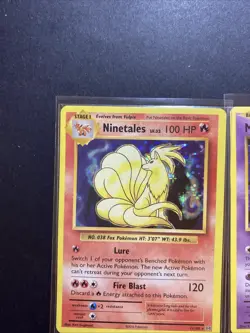 Lot of (6) Pokemon XY Evolutions Cards Ninetales Holo Mewtwo Pikachu NM - Image 2