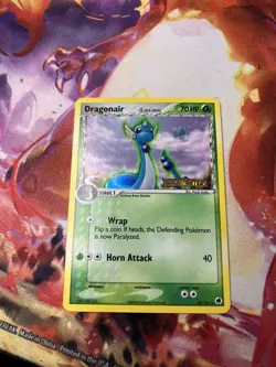 POKEMON TCG DRAGONAIR 28/101 REVERSE HOLO STAMPED EXCELLENT DRAGON FRONTIERS - Image 1