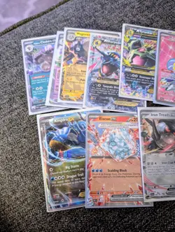 Pokemon EX GX 12 Card Lot - Sharpedo EX #XY200, Tyranitar EX #43, Lucario EX #17 - Image 2