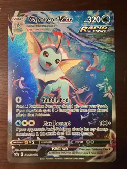 Vaporeon VMAX #SWSH182 Sword & Shield Promo NM/Near Mint Pokemon 2021 - Image 1