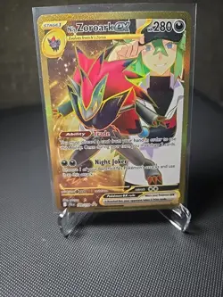 N's Zoroark ex 189/159 - Pokemon TCG Journey Together Hyper Rare NM - Image 1