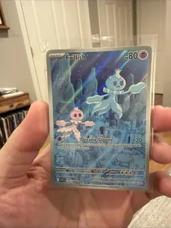 Pokemon TCG Frillish Illustration Rare White Flare English Edition - Image 1