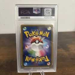 Pokemon TCG Pikachu Wears Poncho Japanese XY Promo Mega Campaign PSA 10 #203 - Image 3