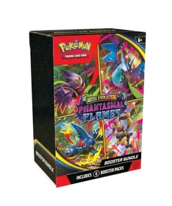 Pokemon TCG Mega Evolution Phantasmal Flames Booster Bundle - 6 Packs - Image 1