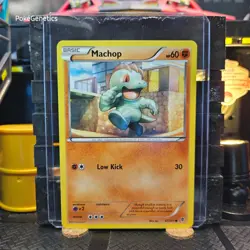 Machop Plasma Blast Pokemon TCG 47/101 Black & White 10 Common - Image 1