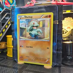 Machop Plasma Blast Pokemon TCG 47/101 Black & White 10 Common - Image 2