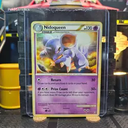 Nidoqueen Triumphant Pokemon TCG 28/102 HeartGold & SoulSilver Rare - Image 1