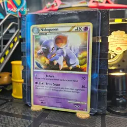 Nidoqueen Triumphant Pokemon TCG 28/102 HeartGold & SoulSilver Rare - Image 2