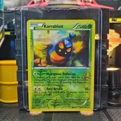 Karrablast Noble Victories Reverse Holo Pokemon TCG 008/101 Black & White - Image 1