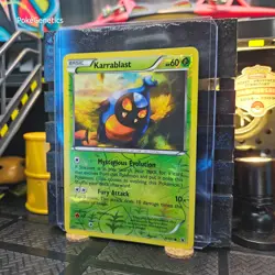 Karrablast Noble Victories Reverse Holo Pokemon TCG 008/101 Black & White - Image 2