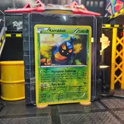 Karrablast Noble Victories Reverse Holo Pokemon TCG 008/101 Black & White - Image 3