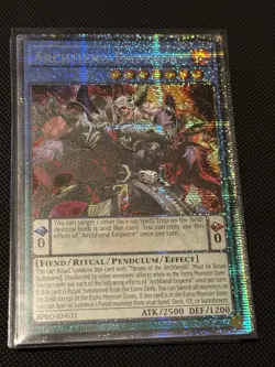 BPRO-EN031 Archfiend Emperor Starlight Rare 1st Edition YuGiOh - Image 1