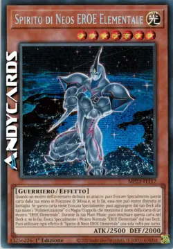 SPIRITO DI NEOS EROE ELEMENTALE • Segreta Prismatica • MP23 IT117 • 1Ed • Yugioh - Image 1