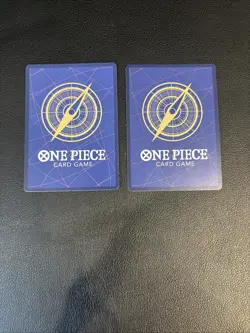 Roronoa Zoro OP06-118 SEC, Sanji Sec 119 English One Piece TCG - Image 2