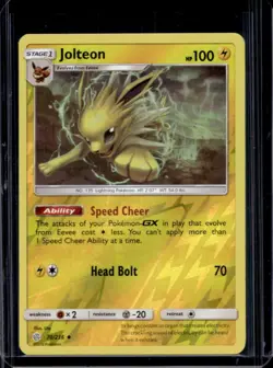 2019 Pokemon Sun & Moon Cosmic Eclipse Jolteon Reverse Holo #70/236 - Image 1