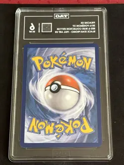 2016 Pokemon XY Black Star Pikachu Ex Promo Red Blue Collection #XY124 TAG 6 - Image 2