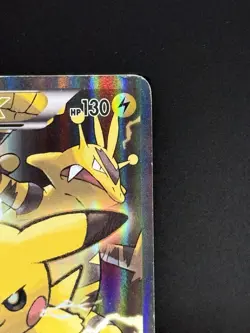 2016 Pokemon XY Black Star Promo Pikachu EX Red & Blue Collection #XY124 - Image 4