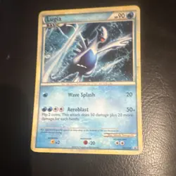 Pokemon TCG Lugia HGSS02 Promo Holo Basic Card Heartgold & Soulsilver 2010 - Image 1