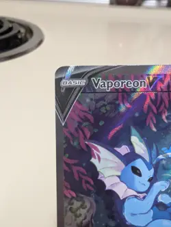 Pokemon Vaporeon V SWSH181 Sword & Shield Promo Card Near Mint - Image 2