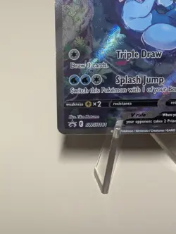 Pokemon Vaporeon V SWSH181 Sword & Shield Promo Card Near Mint - Image 4