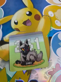 Poochyena Pokemon 3D Lenticular card - Image 1