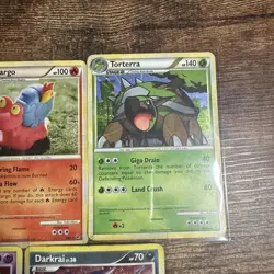 Vintage Black & White Era Holo Pokemon Card Lot 5 Cards - Image 4