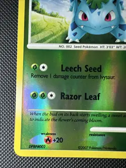 Ivysaur 51/132 Secret Wonders Reverse Holo 2007 Pokemon Card Nm/vlp - Image 5