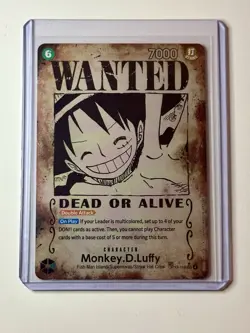Monkey.D.Luffy (118) (Wanted Poster) OP13-118 Carrying On His Will Foil - Image 1