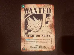Monkey.D.Luffy (118) (Wanted Poster) OP13-118 Carrying On His Will Foil -English - Image 1