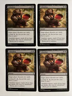 4x Mtg Amonkhet Unburden NM Magic Karte Magic The Gathering - Image 1