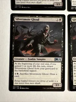 4x Mtg Core Set 2021 M21 Silversmote Ghoul NM/M Magic The Gathering - Image 2