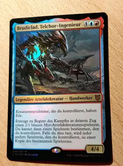 Mtg Magic: # FOIL # Brudiclad, Telchor-Ingenieur, Telchor Engineer, DEUTSCH - Image 2