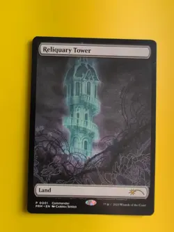 Reliquary Tower. Promo Land PRM P0001 Magic the Gathering Card. - Image 1