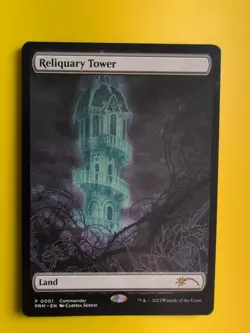 Reliquary Tower. Promo Land PRM P0001 Magic the Gathering Card. - Image 2