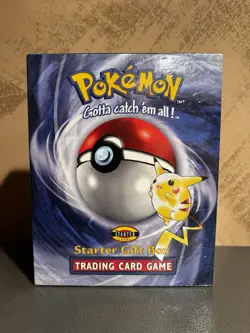 1999 WOTC Pokemon TCG Starter Gift Box Sealed English Vintage Rare - Image 1