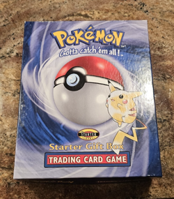 1999 Pokemon Trading Card Game Starter Gift Box with Factory Sealed Card Packs - Image 1