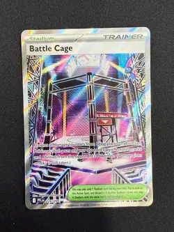 Battle Cage 116/094 - Ultra Rare Full Art - Pokemon Phantasmal Flames - NM - Image 1