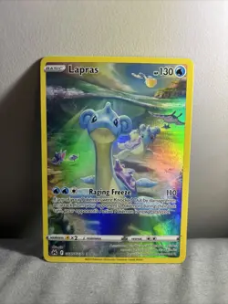 Pokemon TCG Lapras Crown Zenith: Galarian Gallery Ultra Rare Card GG05/GG70 - Image 1