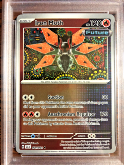 Iron Moth Reverse Holo #009 - PSA MINT 9 - 2024 SV Shrouded Fable - Pokemon TCG - Image 2