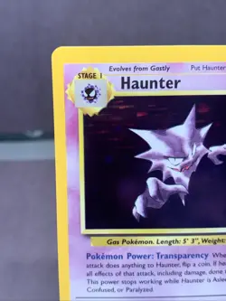 Pokemon TCG Haunter 6/62 Holo Rare Fossil Unlimited 1999 WOTC VTG NM - Image 2