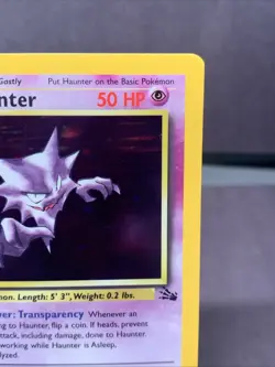 Pokemon TCG Haunter 6/62 Holo Rare Fossil Unlimited 1999 WOTC VTG NM - Image 3