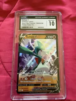 2022 Pokemon SWSH Black Star Promo Hidden Potential Tins #258 Gallade v PSA 10 - Image 1