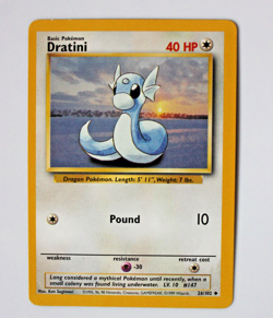 Pokemon TCG Dratini Base Set 26/102 Regular Unlimited Uncommon - Image 2