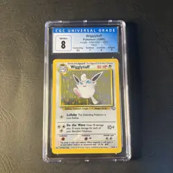 Wigglytuff 16/64 NM M Jungle Rare Holo - Pokemon TCG - CGC Grade 8 Near Mint - Image 1