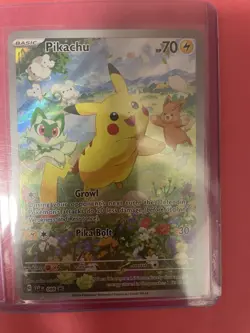 Pokemon TCG Pikachu SVP EN 088 Scarlet & Violet Promo Holo English - Image 1