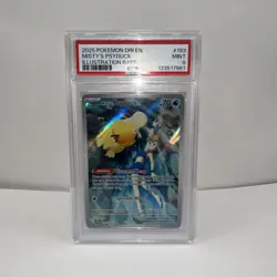 Pokemon Misty's Psyduck 193/182 Sv10 Destined Rivals Illustration Rare Holo PSA. - Image 1