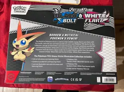 Pokemon TCG Victini Illustration Collection Box Black Bolt & White Flare sealed - Image 2